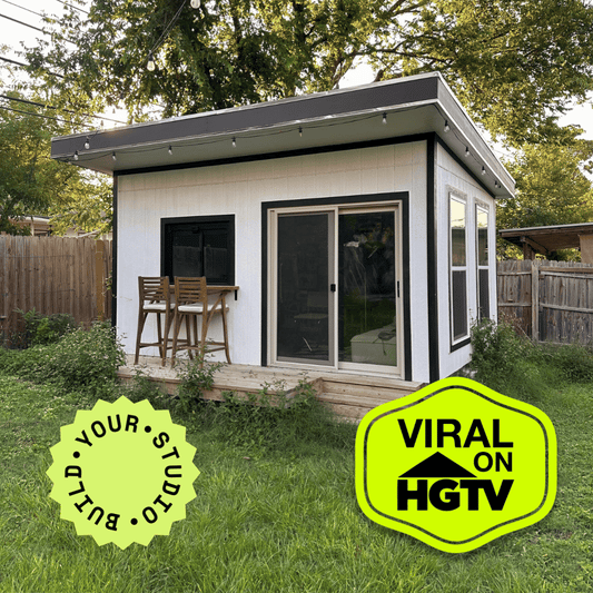 Multi-Purpose 12x16 Backyard Studio Build Plans