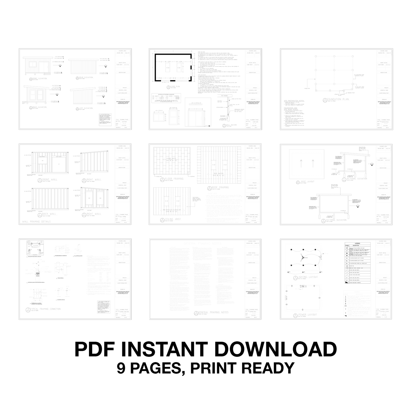 Multi-Purpose 12x16 Backyard Studio Build Plans